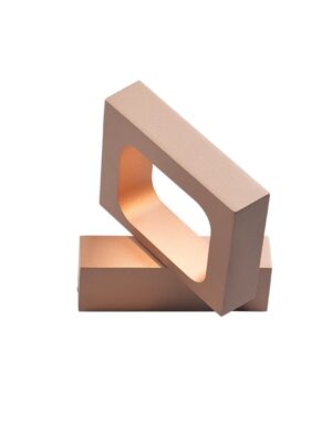 NETTO ΦΩΤΙΣΤΙΚΟ ΕΠΙΤΟΙΧΟ ΓΚΡΙ ΑΛΟΥΜΙΝΙΟ LED 6W 3000K 540Lm IP20 145,5Χ30MM