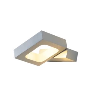 NETTO ΦΩΤΙΣΤΙΚΟ ΕΠΙΤΟΙΧΟ ΓΚΡΙ ΑΛΟΥΜΙΝΙΟ LED 6W 3000K 540Lm IP20 145,5Χ30MM
