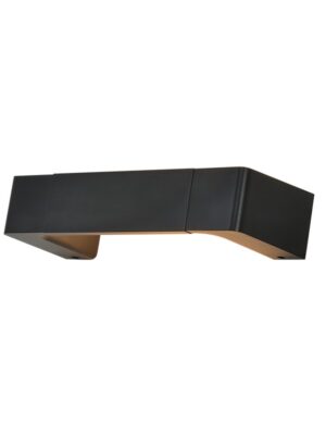 ΕΠΙΤΟΙΧΟ Φ/Σ LED 6W 3000K ΑΛΟΥΜΙΝΙΟ ΜΑΥΡΟ 30Χ6,4Χ10,5CM FOGA