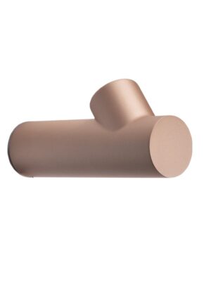 NETTO ΦΩΤΙΣΤΙΚΟ ΕΠΙΤΟΙΧΟ ΣΚΟΥΡΟ ΧΡΥΣΟ ΑΛΟΥΜΙΝΙΟ LED 6W 3000K 570Lm IP244 Φ65Χ230Χ107mm