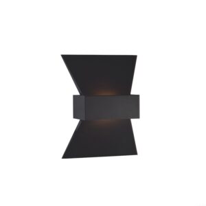 ELEGANT-ΦΩΤΙΣΤΙΚΟ ΕΠΙΤΟΙΧΟ ΜΑΥΡΟ ΑΛΟΥΜΙΝΙΟΥ LED COB 6W 3000K 540LM IP20 20Χ16Χ7CM