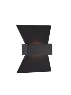 ELEGANT-ΦΩΤΙΣΤΙΚΟ ΕΠΙΤΟΙΧΟ ΜΑΥΡΟ ΑΛΟΥΜΙΝΙΟΥ LED COB 6W 3000K 540LM IP20 20Χ16Χ7CM