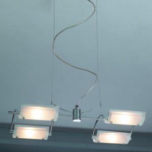 NETTO ΦΩΤΙΣΤΙΚΟ ΚΡΕΜΑΣΤΟ ΧΡΩΜΙΟ ΜΕΤΑΛΛΙΚΟ ΣΥΜΒΑΤΙΚΟ 4ΧG9 IP20 550Χ320Χ1200mm