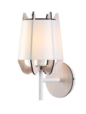 NETTO ΦΩΤΙΣΤΙΚΟ ΕΠΙΤΟΙΧΟ ΑΠΟΧΡΩΣΗ ΑΝΟΙΧΤΟΥ ΞΥΛΟΥ MDF ΣΥΜΒΑΤΙΚΟ 1ΧΕ27 IP20 170Χ220Χ325mm