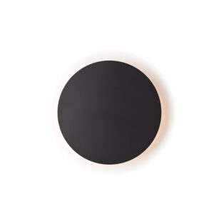 ECLIPSE-ΦΩΤΙΣΤΙΚΟ ΕΠΙΤΟΙΧΟ/ΟΡΟΦΗΣ ΜΑΥΡΟ ΜΑΤ MDF LED SMD 5W 3000Κ 400LM IP20 ΚΥΚΛΟΣ Φ14ΧΗ3,6CM