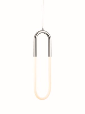 NETTO ΦΩΤΙΣΤΙΚΟ ΚΡΕΜΑΣΤΟ ΧΡΩΜΙΟ ΜΕΤΑΛΛΙΚΟ LED 8W 3000K 560Lm IP20 145Χ2350mm