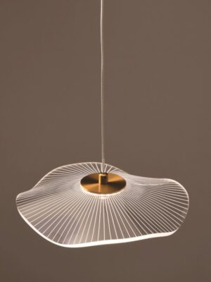 ΚΡΕΜΑΣΤΟ Φ/Σ LED 5W 3000K 400LM NINFEA ΟΡΕΙΧΑΛΚΟ ΜΕΤ/ΚΟ IP20 D22XH160CM