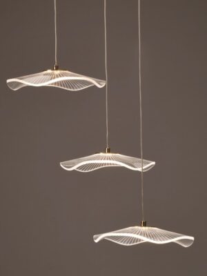 ΚΡΕΜΑΣΤΟ Φ/Σ LED 15W 3000K 1050LM NINFEA ΟΡΕΙΧΑΛΚΟ ΜΕΤ/ΚΟ IP20 D43XH210CM