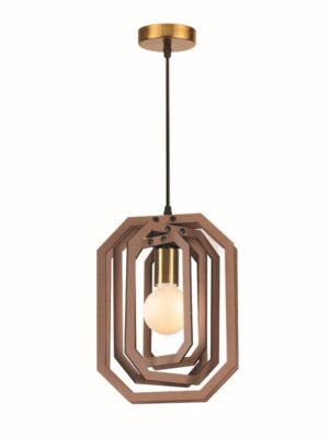 ΚΡΕΜΑΣΤΟ Φ/Σ 1ΧΕ27 ΑΝ.ΚΑΦΕ ΔΕΡΜΑ MDF D24XH100CM TRITON