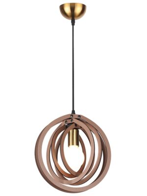 ΚΡΕΜΑΣΤΟ Φ/Σ 1ΧΕ27 ΑΝ.ΚΑΦΕ ΔΕΡΜΑ MDF D29XH100CM TRITON