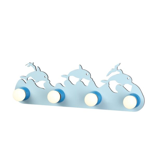 NETTO ΦΩΤΙΣΤΙΚΟ ΕΠΙΤΟΙΧΟ ΜΠΛΕ MDF ΣΥΜΒΑΤΙΚΟ 4ΧΕ27 IP20 510Χ170Χ60mm