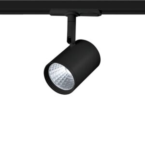 LED COB ΦΩΤΙΣΤΙΚΟ ΡΑΓΑΣ 230V AC 7W 3000K 24° 700LM Ra80 2 ΣΥΡΜΑΤΑ ΜΑΥΡΟ