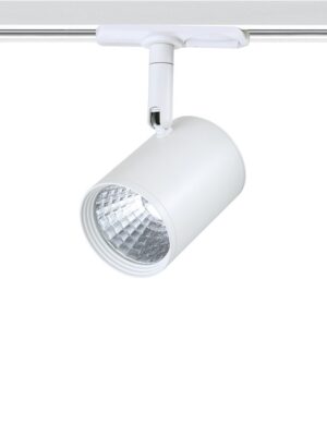 LED COB ΦΩΤΙΣΤΙΚΟ ΡΑΓΑΣ 230V AC 7W 3000K 24° 700LM Ra80 2 ΣΥΡΜΑΤΑ ΛΕΥΚΟ