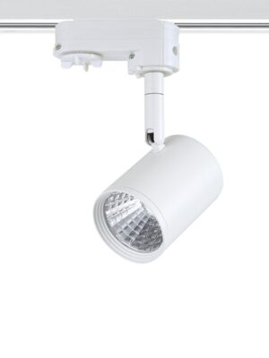 LED COB ΦΩΤΙΣΤΙΚΟ ΡΑΓΑΣ 230V AC 7W 3000K 24° 700LM Ra80 4 ΣΥΡΜΑΤΑ ΛΕΥΚΟ