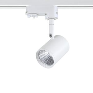 LED COB ΦΩΤΙΣΤΙΚΟ ΡΑΓΑΣ 230V AC 7W 4000K 24° 760LM Ra80 4 ΣΥΡΜΑΤΑ ΛΕΥΚΟ