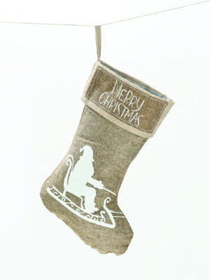 ΧΡΙΣΤΟΥΓΕΝΝΙΑΤΙΚΗ ΚΟΚΚΙΝΗ ΚΑΛΤΣΑ ΔΙΑΚΟΣΜΗΤΙΚΗ ΕΛΚΗΘΡΟ 260Χ470mm