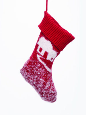 ΧΡΙΣΤΟΥΓΕΝΝΙΑΤΙΚΗ ΚΟΚΚΙΝΗ ΚΑΛΤΣΑ ΔΙΑΚΟΣΜΗΤΙΚΗ ΣΠΙΤΙ 200Χ460mm