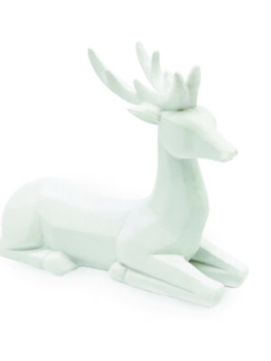 ΔΙΑΚΟΣΜΗΤΙΚΗ ΕΛΑΦΙ ΡΗΤΙΝΗΣ ΛΕΥΚΟ 160x60x150mm