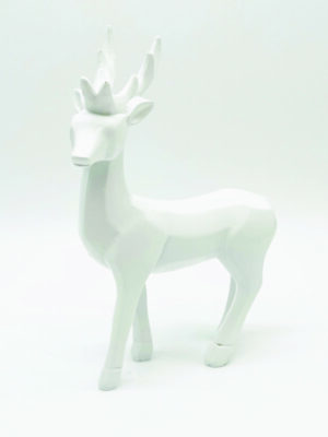 ΔΙΑΚΟΣΜΗΤΙΚΗ ΕΛΑΦΙ ΡΗΤΙΝΗΣ ΛΕΥΚΟ 170x60x250mm