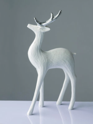 ΔΙΑΚΟΣΜΗΤΙΚΗ ΕΛΑΦΙ ΡΗΤΙΝΗΣ ΛΕΥΚΟ 160x70x310mm