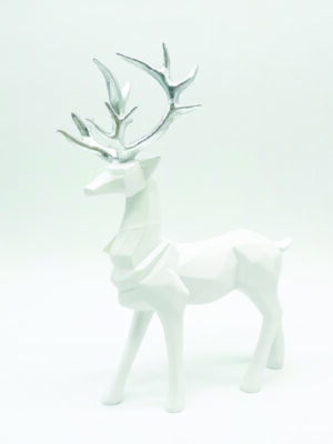 ΔΙΑΚΟΣΜΗΤΙΚΗ ΕΛΑΦΙ ΡΗΤΙΝΗΣ ΛΕΥΚΟ 170x80x300mm